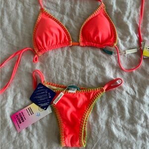 CIA Maritima neon orange bikini